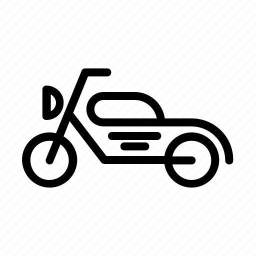 Motorcycle, motorbike, transportation, vehicle, wheel icon - Download on Iconfinder