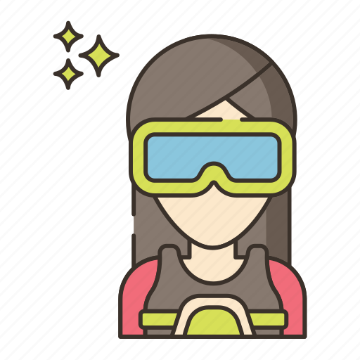Female, girl, player, woman icon - Download on Iconfinder