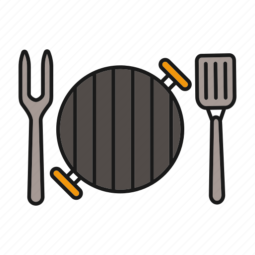 Barbecue, barbeque, bbq, fork, grill, grilling, spatula icon - Download on Iconfinder