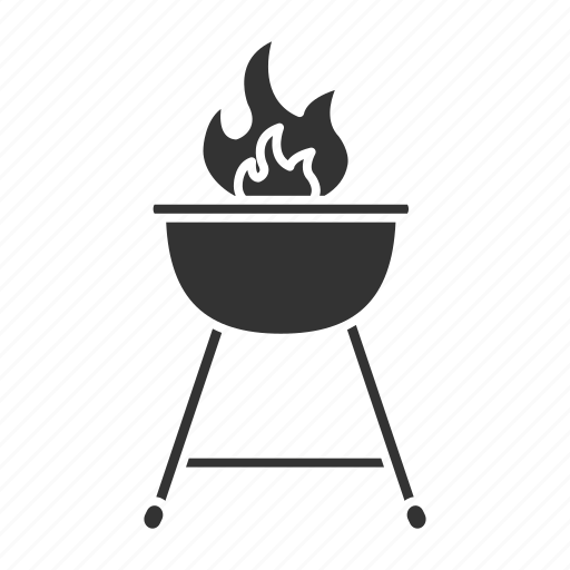 Barbecue, barbeque, bbq, bonfire, flame, grill, kettle icon - Download on Iconfinder