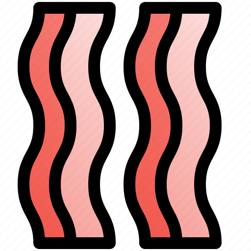 Bacon, bbq, barbeque, meat, breakfast, pork icon - Download on Iconfinder