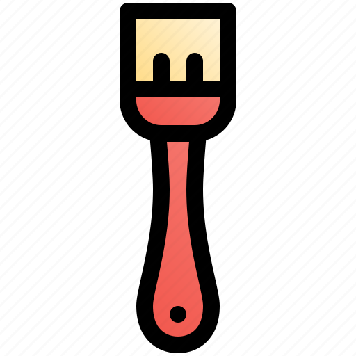 Brush, cooking, pastry, paint, tool, utensil icon - Download on Iconfinder