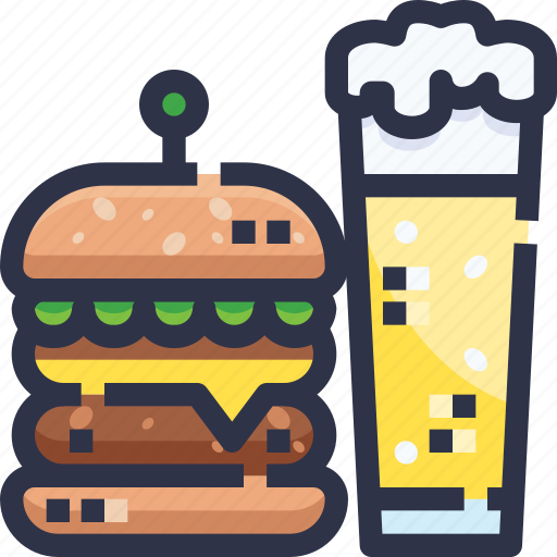 And, barbecue grill, bbq, beer, berger, food, kebab icon - Download on Iconfinder