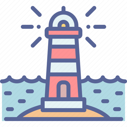 Direction, guide, lighthouse, sea icon - Download on Iconfinder