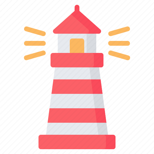 Beach, beacon, light, lighthouse, ocean, sea, tower icon - Download on Iconfinder