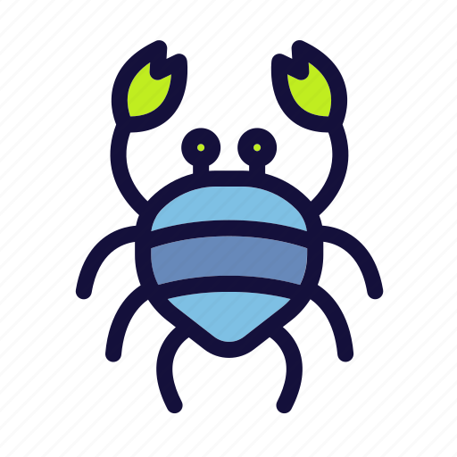 Beach, crab, holiday, picnic, summer, tour, vacation icon - Download on Iconfinder