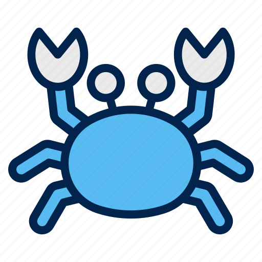 Beach, crab, animal, seafood, ocean, lobster icon - Download on Iconfinder