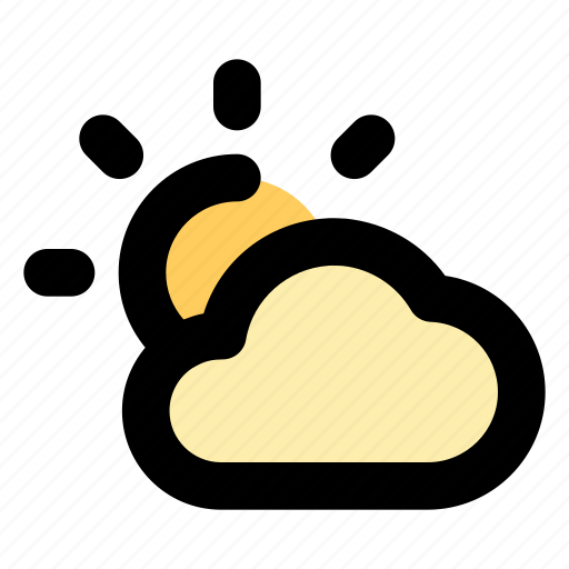 Sun, summer, cloud, weather icon - Download on Iconfinder
