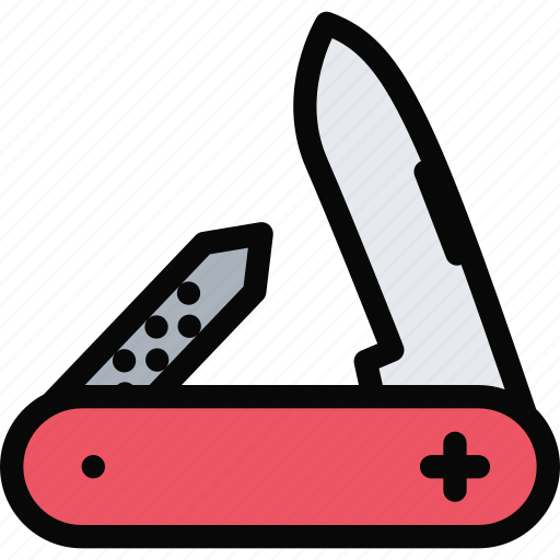 Beach, camping, holidays, knife, swiss, tour, travel icon - Download on Iconfinder