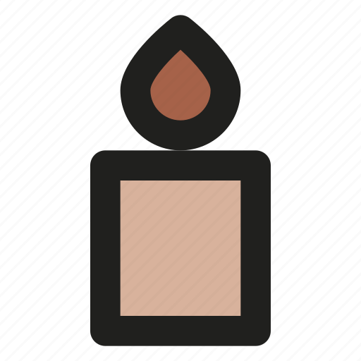 Candle, light, aromatic, energy icon - Download on Iconfinder