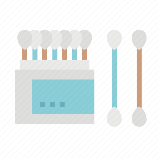 Bathing, bud, cosmetics, cotton, swabs icon - Download on Iconfinder