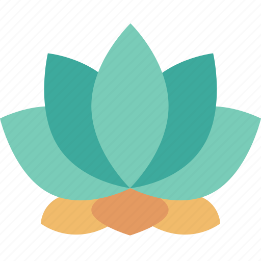 Lotus, beauty, harmony, meditation, relax, spa, wellness icon - Download on Iconfinder