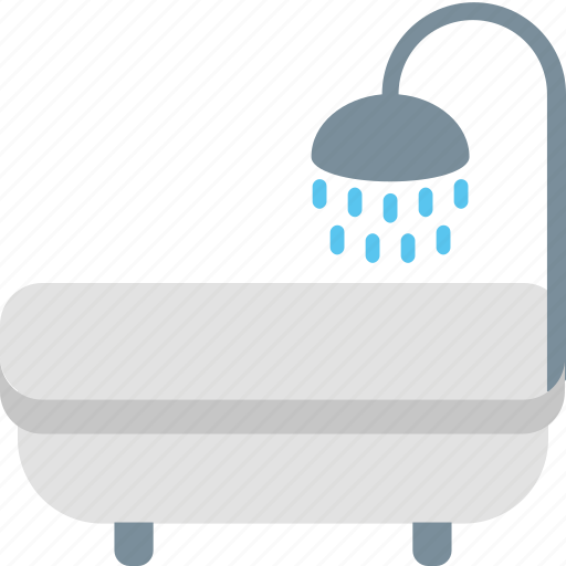 Bath, shower, bathroom, hygiene, tub, washing, water icon - Download on Iconfinder