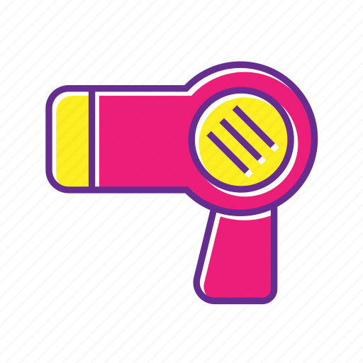Beauty, blow, blower, dryer, hair, hairdryer, woman icon - Download on Iconfinder