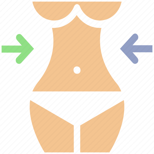 Abdomen, beauty, body, female, healthy, slim, waist icon - Download on Iconfinder