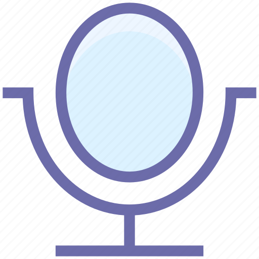 Beauty, care, cosmetics, makeup, mirror, spa salon, table mirror icon - Download on Iconfinder