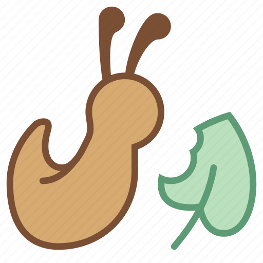Slug, eating icon - Download on Iconfinder on Iconfinder
