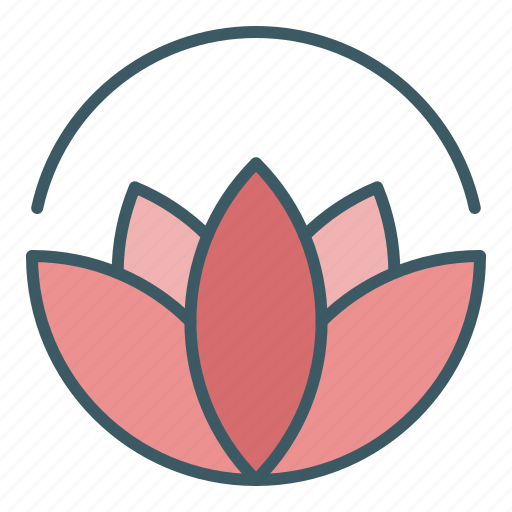 Bloom, blossom, circle, flower, harmony, lotus, yoga icon - Download on Iconfinder