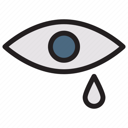 Crying, drop, eye, tear icon - Download on Iconfinder
