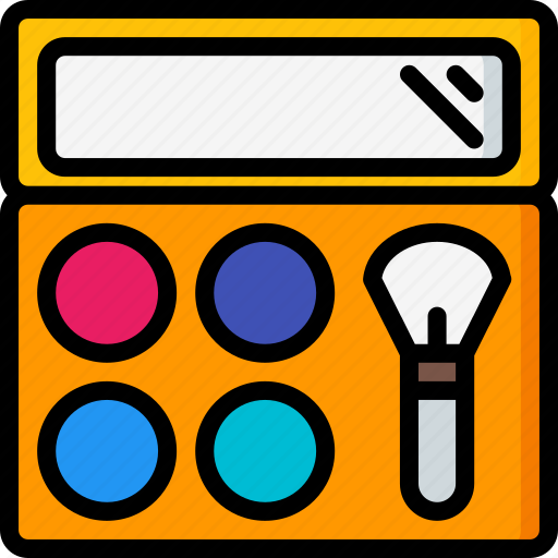 Beauty, cosmetics, makeup, pallet icon - Download on Iconfinder
