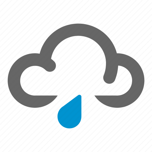 Drizzle, rain, raincloud, rainy, shower, weather icon - Download on Iconfinder
