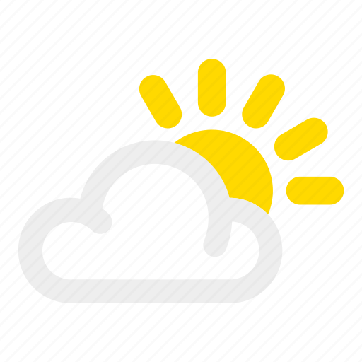 Clement, cloud, sunny, sunshine, warm, weather icon - Download on Iconfinder