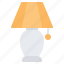 table lamp, desk lamp, bedside lamp, lamp, light, illumination, bedroom 