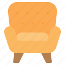 armchair, chair, sofa, couch, seat, living room, furniture