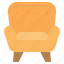 armchair, chair, sofa, couch, seat, living room, furniture 