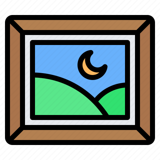 Picture, image, photo, painting, frame, landscape, photography icon - Download on Iconfinder