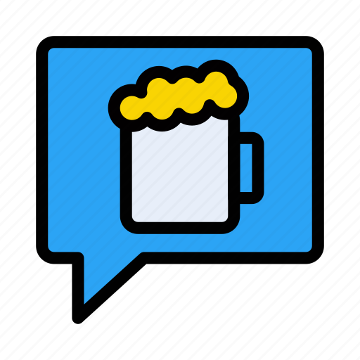 Wine, drink, champagne, message, bar icon - Download on Iconfinder