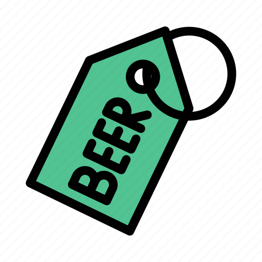 Label, tag, sticker, beer, bar icon - Download on Iconfinder