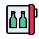 bottle, cold, drink, beer, bar