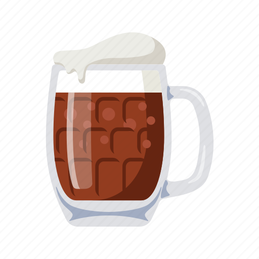 Beer, dimpled, mug, ale, bock, dunkel, glass icon - Download on Iconfinder