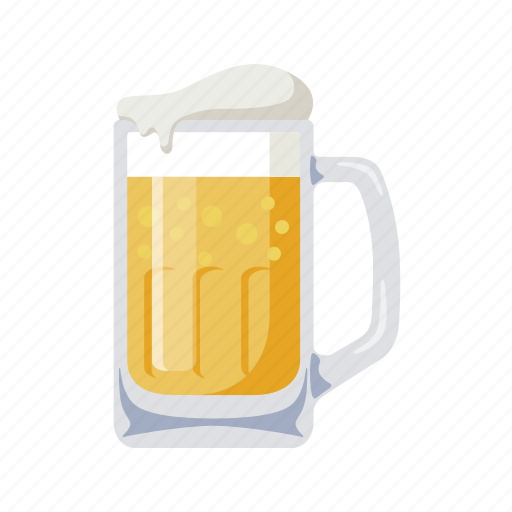 Beer, oktoberfest, mug, lager, pilsener, glass icon - Download on Iconfinder