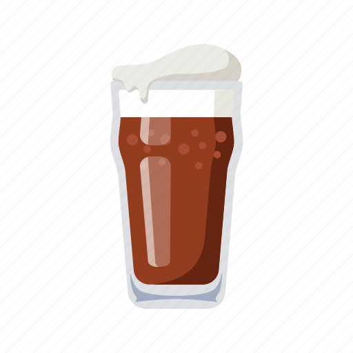 Beer, pint, ale, bock, dunkel, glass, nonic icon - Download on Iconfinder