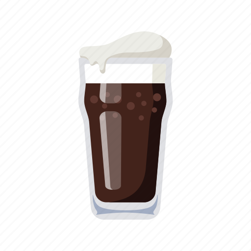 Beer, pint, porter, stout, glass, nonic icon - Download on Iconfinder