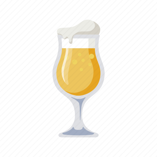 Beer, tulip, lager, pilsener, glass icon - Download on Iconfinder