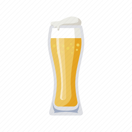 Beer, weizen, lager, pilsener, glass icon - Download on Iconfinder