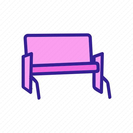 Bench, different, furniture, garden, relaxation, style, swing icon - Download on Iconfinder