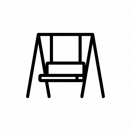 Bench, comfortable, different, furniture, hanging, style, swing icon - Download on Iconfinder