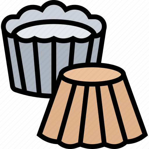 Cups, silicone, container, bento, accessory icon - Download on Iconfinder