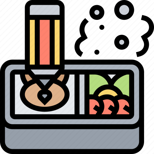 Drawing, pen, bento, food, decoration icon - Download on Iconfinder