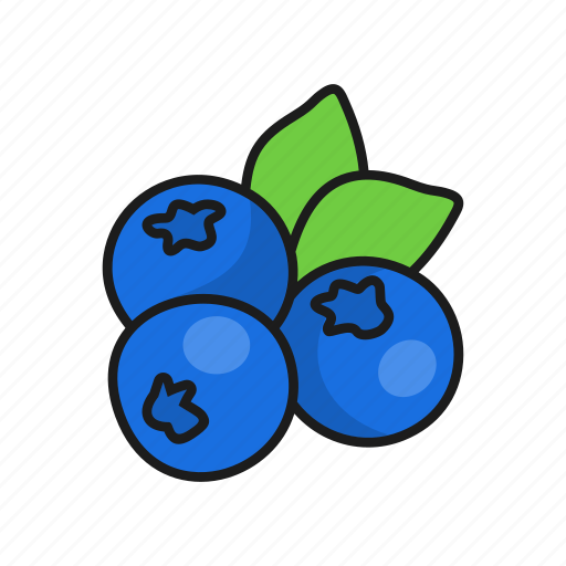 Berries, berry, blueberry, nature, plant icon - Download on Iconfinder