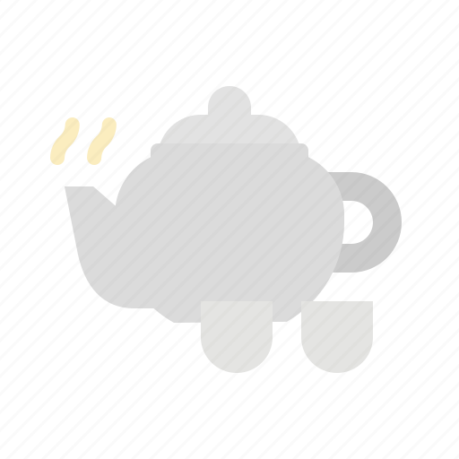 Black, cup, hot, tea, teapot icon - Download on Iconfinder