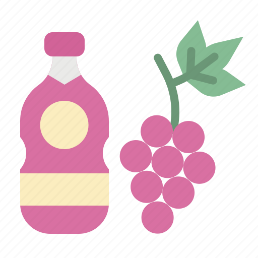 Beverage, drink, grape, juice, wine icon - Download on Iconfinder