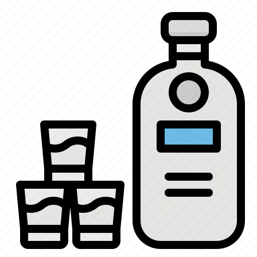 Alcohol, bar, bottle, restaurant, vodka icon - Download on Iconfinder