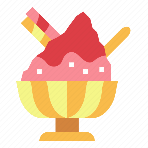 Dessert, ice, shaved, summertime, sweet icon - Download on Iconfinder