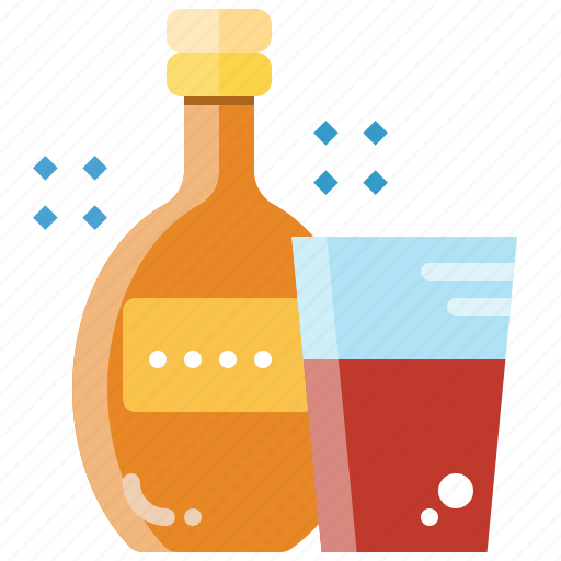 Alcohol, beverage, bottle, drink, rum, water, whiskey icon - Download on Iconfinder