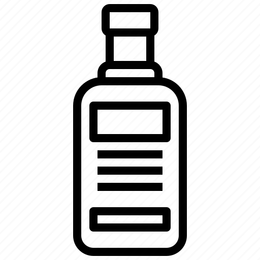 Alcohol, bar, bottle, food, label, restaurant, vodka icon - Download on Iconfinder